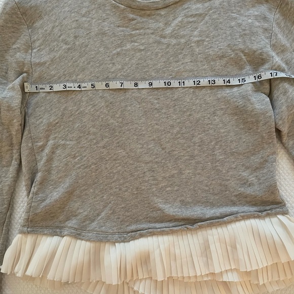 J. Crew Ruffle Sweatshirt - Picture 6 of 7
